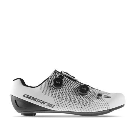 Gaerne CARBON G FUGA White / Black 2025 - Chaussures velo route | Planetecycle