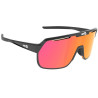 Lunettes AZR VICTORY RX - NOIRE VERNIE avec ECRAN ROUGE - Lunettes solaires Vélo et Triathlon