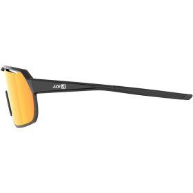 Lunettes AZR VICTORY RX - NOIRE VERNIE avec ECRAN ROUGE - Lunettes solaires Vélo et Triathlon