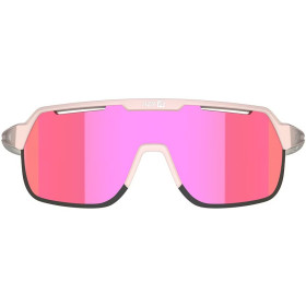 Lunettes AZR VICTORY RX - ROSE MATTE avec ECRAN ROSE - Lunettes solaires Vélo et Triathlon