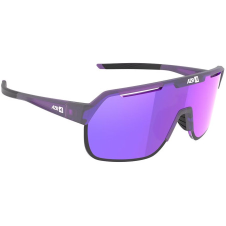 Lunettes AZR VICTORY RX - VICTORY RX - VIOLETTE MATTE avec ECRAN VIOLET - Lunettes solaires Vélo et Triathlon | Planetecycle