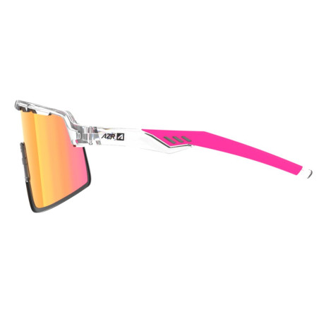 Lunettes AZR SPEED RX CRYSTAL avec ECRAN ROSE - Lunettes solaires Vélo et Triathlon | Planetecycle