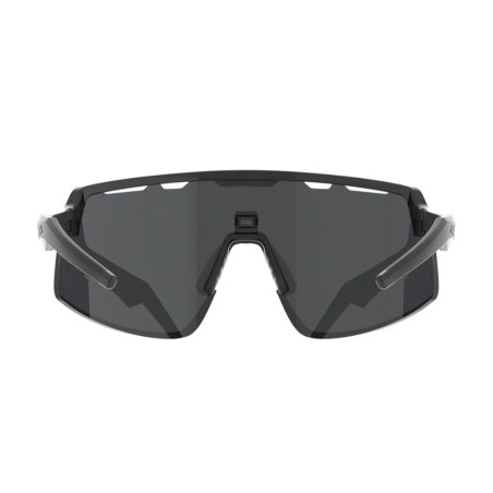 Lunettes AZR SPEED RX NOIRE VERNIE avec ECRAN BLEU - Lunettes solaires Vélo et Triathlon | Planetecycle