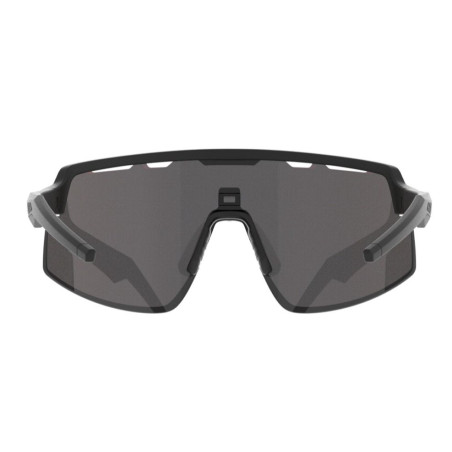 Lunettes AZR SPEED RX NOIRE MATE avec ECRAN ROUGE - Lunettes solaires Vélo et Triathlon | Planetecycle