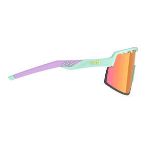 Lunettes AZR SPEED RX TURQUOISE ET ROSE MATE avec ECRAN ROSE - Lunettes solaires Vélo et Triathlon