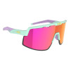 Lunettes AZR SPEED RX TURQUOISE ET ROSE MATE avec ECRAN ROSE - Lunettes solaires Vélo et Triathlon