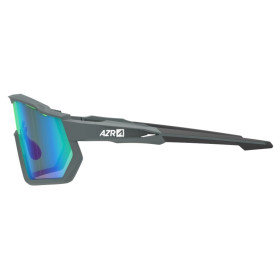 Lunettes AZR PRO RACE RX CARBONE MATE avec ECRAN VERT - Lunettes solaires Vélo et Triathlon