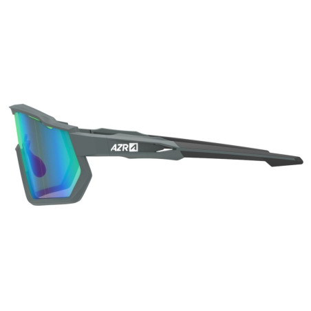 Lunettes AZR PRO RACE RX CARBONE MATE avec ECRAN VERT - Lunettes solaires Vélo et Triathlon | Planetecycle