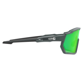 Lunettes AZR PRO RACE RX CARBONE MATE avec ECRAN VERT - Lunettes solaires Vélo et Triathlon