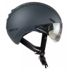 CASCO ROADSTER Plus Grayscale avec visiere  - Casque vélo urbain