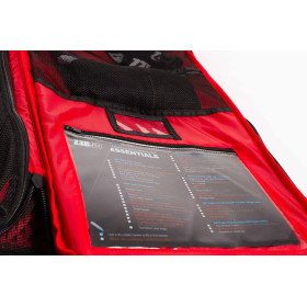 Sac à Dos de Transition ZEROD EVO+ Black Red - Sac Transition Triathlon 