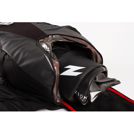 Sac à Dos de Transition ZEROD EVO+ Black Red - Sac Transition Triathlon | Planetecycle