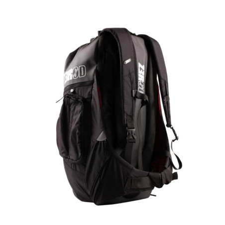 Sac à Dos de Transition ZEROD EVO+ Black Red - Sac Transition Triathlon | Planetecycle
