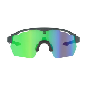 Lunettes AZR RACE RX CARBONE MATE avec ECRAN VERT - Lunettes solaires Vélo et Triathlon