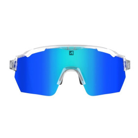 Lunettes AZR RACE RX CRYSTALE VERNIE avec ECRAN BLEU - Lunettes solaires Vélo et Triathlon