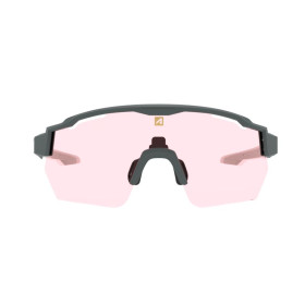 Lunettes AZR KROMIC RACE RX CARBONE MATE avec ECRAN ROSE PHOTOCHROMIQUE - Lunettes solaires Vélo et Triathlon