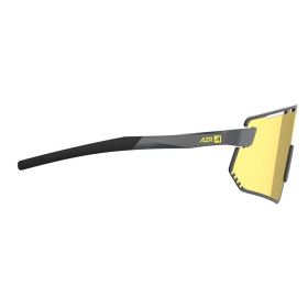 Lunettes AZR FLASH RX CARBONE MATE avec ECRAN GOLD - Lunettes solaires Vélo et Triathlon