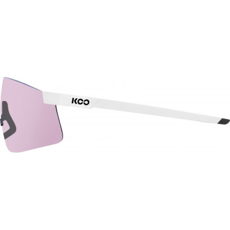 Koo NOVA Photochromic - White Mat - Lunettes Solaires Cyclisme et Triathlon | Planetecycle