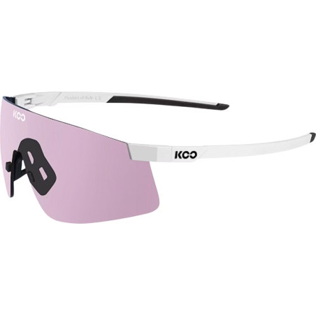 Koo NOVA Photochromic - White Mat - Lunettes Solaires Cyclisme et Triathlon | Planetecycle