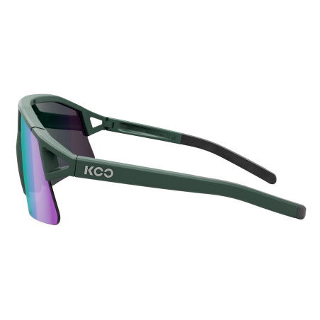 Koo HYPE - Matt - Forest Green / L.Green Mirror - Lunettes de soleil cyclisme  | Planetecycle
