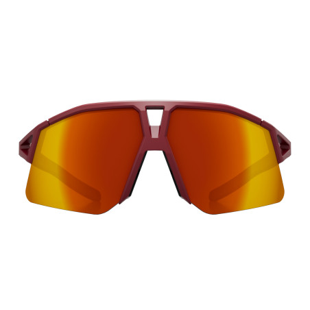 Koo HYPE - Matt - Dark Red / L.Red Mirror - Lunettes de soleil cyclisme  | Planetecycle