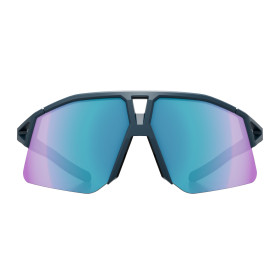 Koo HYPE - Matt - Dark Blue / L.Turquoise Mirror - Lunettes de soleil cyclisme 