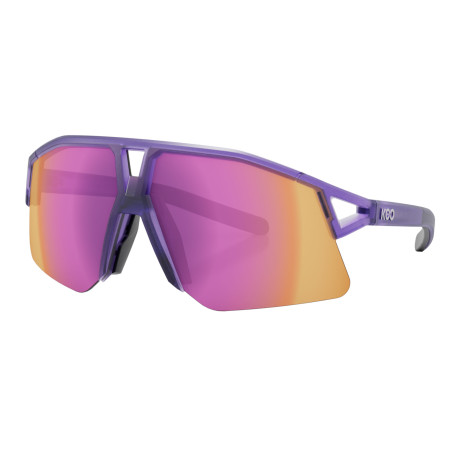 Koo HYPE - Matt - Violet Glass / L.Pink Mirror - Lunettes de soleil cyclisme  | Planetecycle
