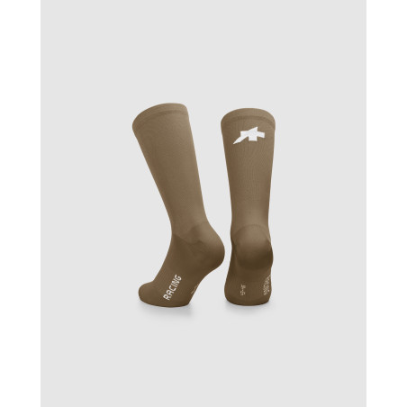 ASSOS RACING SOCKS S11 Terra Sand - Chaussettes hautes cyclisme | Planetecycle