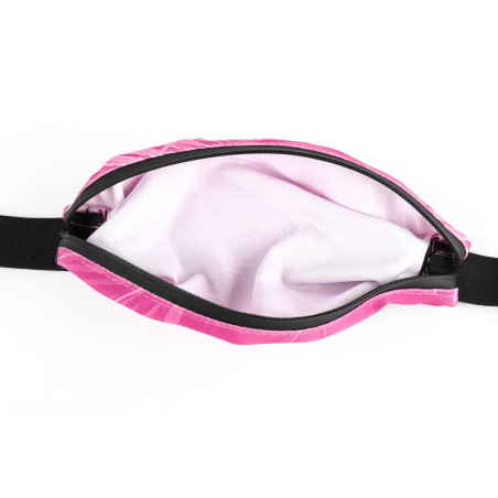 Ceinture RUSH Large Running Pocket - HAWAI PINK - Ceinture extensible porte gels, nutrition, telephone ... | Planetecycle