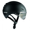 CASCO ROADSTER Plus Black Matt avec visiere - Casque vélo urbain