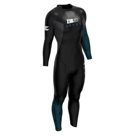ZEROD ARCHI Homme - Black Blue - Combinaison Triathlon Homme | Planetecycle
