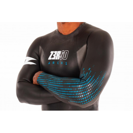 ZEROD ARCHI Homme - Black Blue - Combinaison Triathlon Homme | Planetecycle