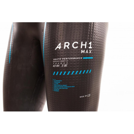 ZEROD ARCHI MAX Homme - Black Blue - Combinaison Triathlon Homme | Planetecycle