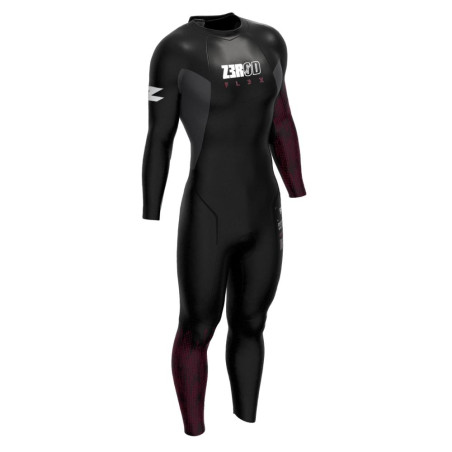 ZEROD FLEX Homme - Black Red - Combinaison Triathlon Homme | Planetecycle