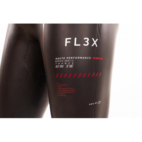 ZEROD FLEX Homme - Black Red - Combinaison Triathlon Homme | Planetecycle