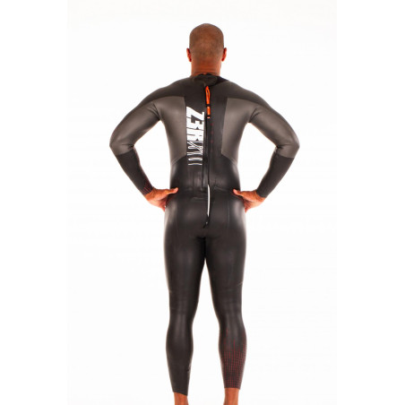 ZEROD FLEX Homme - Black Red - Combinaison Triathlon Homme | Planetecycle