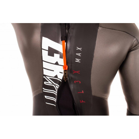 ZEROD FLEX MAX Homme - Black Red - Combinaison Triathlon | Planetecycle