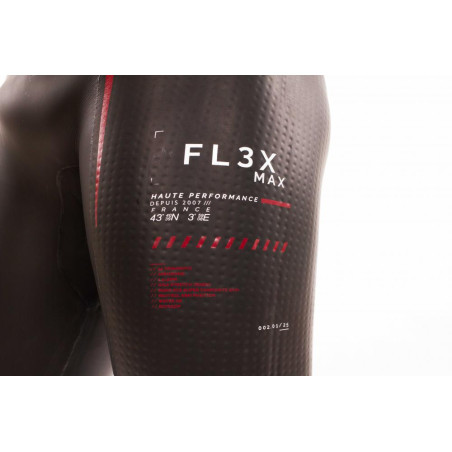 ZEROD FLEX MAX Homme - Black Red - Combinaison Triathlon | Planetecycle