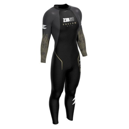  ZEROD FUZION MAX Homme Black Gold - Combinaison Triathlon | Planetecycle