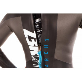 ZEROD ARCHI Femme Black Blue - Combinaison Triathlon Femme