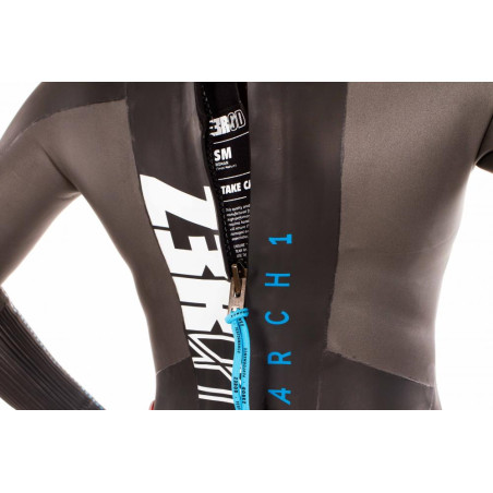 ZEROD ARCHI Femme Black Blue - Combinaison Triathlon Femme | Planetecycle