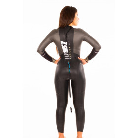 ZEROD FUZION MAX Femme Black Gold - Combinaison Triathlon Femme 