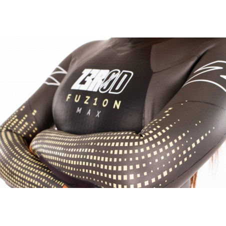 ZEROD FUZION MAX Femme Black Gold - Combinaison Triathlon Femme | Planetecycle