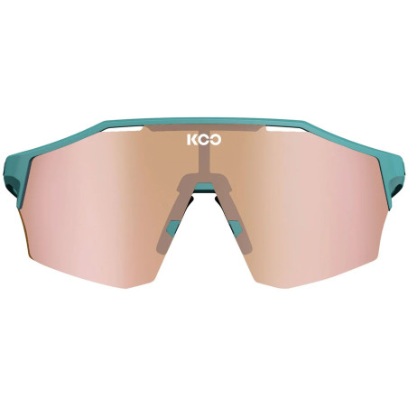 Koo ALIBI Harbor Blue Matt - Copper - Version Large - Lunettes Solaires Cyclisme et Triathlon | Planetecycle