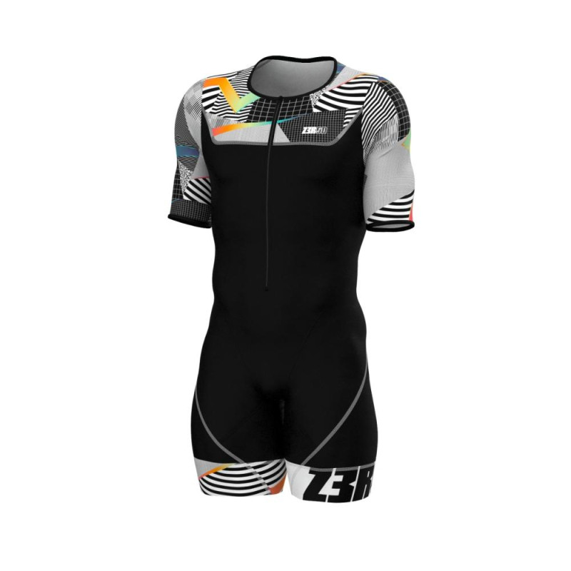 ZEROD TTSUIT Start SHAPESHIFTER Homme - Trifonction Triathlon manches courtes | Planetecycle