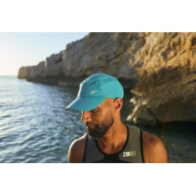 ZEROD  Running Cap Deep Ocean