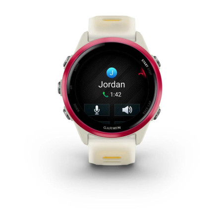 GARMIN Forerunner 570 - Bone/Raspberry/Mango - Montre GPS Running | Planetecycle