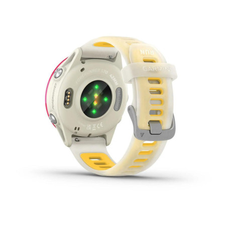 GARMIN Forerunner 570 - Bone/Raspberry/Mango - Montre GPS Running | Planetecycle