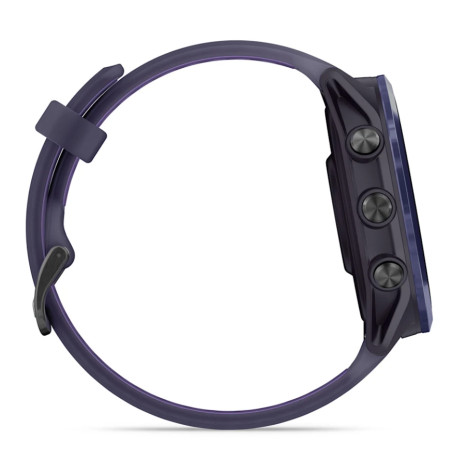 GARMIN Forerunner 570 47mm - Aluminium indigo avec bracelet violet translucide/Indigo - Montre GPS Running - EN STOCK | Planetecycle