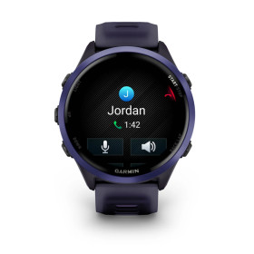 GARMIN Forerunner 570 47mm - Aluminium indigo avec bracelet violet translucide/Indigo-  Montre GPS Running